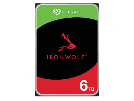 SEAGATE 6TB 3.5'' SATA III 256MB ST6000VN006 IronWolf za NAS