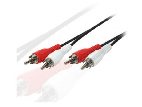LOGILINK Audio kabl 2xRCA/M - 2xRCA/M, činč 2.5 m (2751)