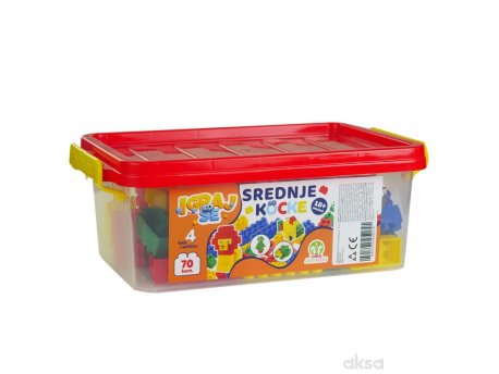 Igraj se Srednje kocke - 70 el. (A066502)