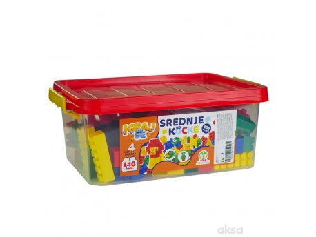 Igraj se Srednje kocke - 140 el. (A066503)
