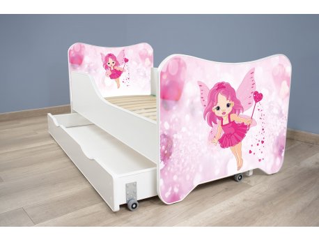 TOP BEDS Happy Kitty Dečiji krevet 160x80 + fioka Fairy