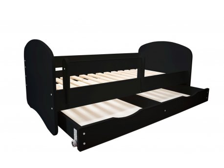 TOP BEDS Dečiji krevet 160x80 Olek - crni