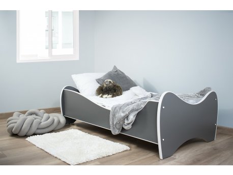 TOP BEDS Dečiji krevet 160x80 Midi Colour Dark Gray
