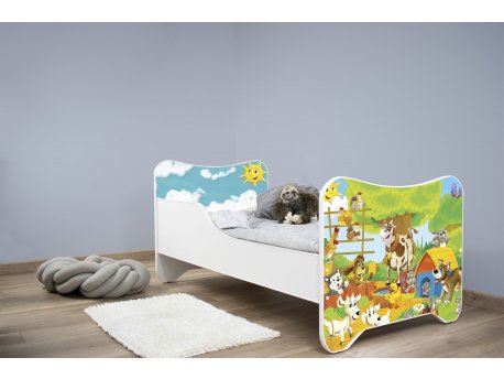 TOP BEDS Happy Kitty Dečiji krevet 160x80 Farm