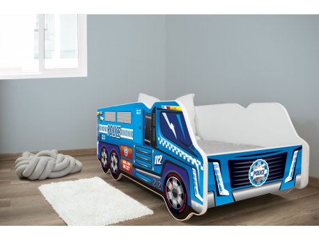 TOP BEDS Dečiji krevet 140x70 Truck Police