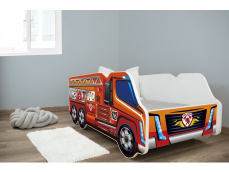 TOP BEDS Dečiji krevet 140x70 Truck Firetruck