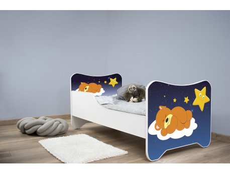 TOP BEDS Happy Kitty Dečiji krevet 140x70 Sleeping Teddy