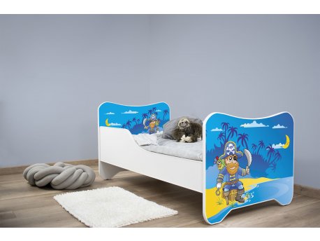 TOP BEDS Happy Kitty Dečiji krevet 140x70 Old Pirate