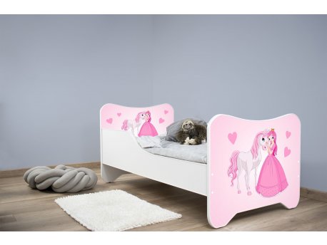 TOP BEDS Happy Kitty Dečiji krevet 140x70 Princess And Horse