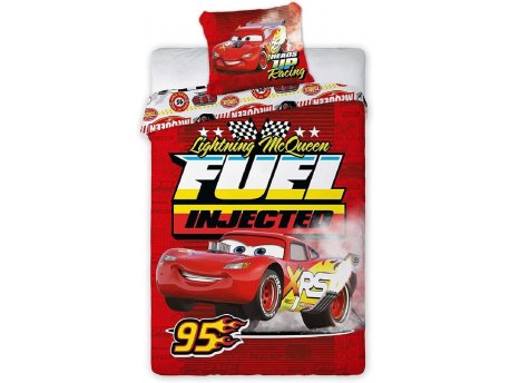 FARO Posteljina za decu Cars Fuel Injected 160x200
