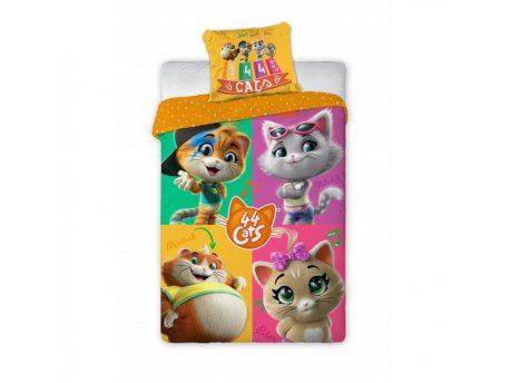 FARO Posteljina za decu 44 Cats 160x200