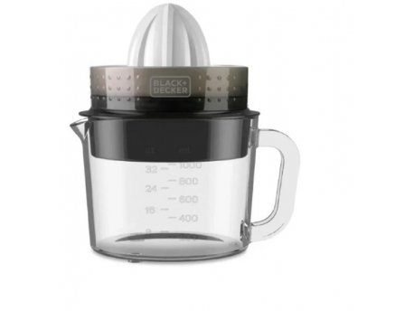 BLACK&DECKER Cediljka za citruse BXCJ30E/snaga 30 W/staklena posuda (8432406240070)
