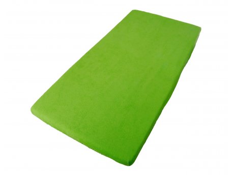 TOP BEDS Frotirski čaršav 160x80 Zeleni