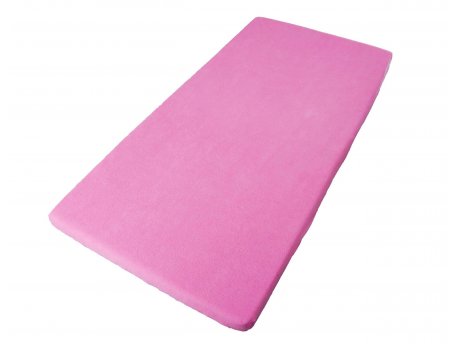 TOP BEDS Frotirski čaršav 140x70 Pink