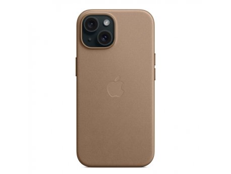 APPLE IPhone 15 FineWoven Case w MagSafe - Taupe (mt3c3zm/a)