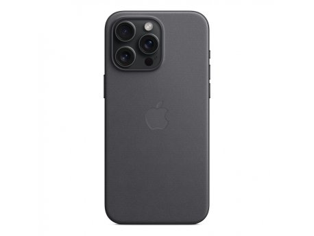 APPLE IPhone 15 Pro Max FineWoven Case w MagSafe - Black (mt4v3zm/a)