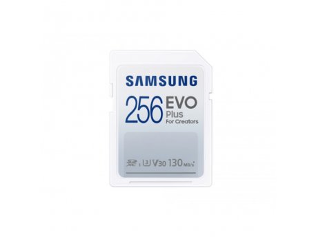 SAMSUNG EVO PLUS Full Size SDXC 256GB U3 MB-SC256K