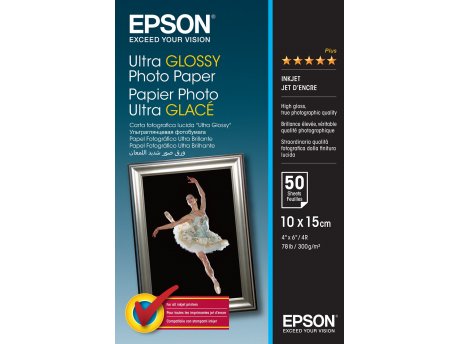 EPSON S400044 10x15cm (50 listova) Ultra glossy foto papir