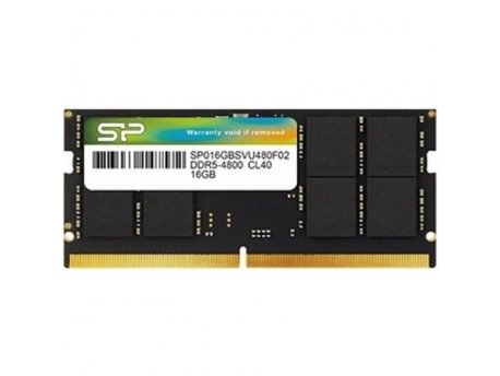SILICON POWER 16GB SODIMM DDR5 4800MHz SP016GBSVU480F02