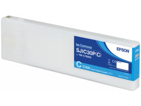 EPSON Ink cartridge SJIC30P for ColorWorks C7500G Cyan