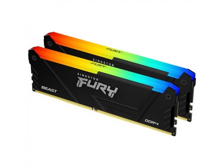 KINGSTON FURY Beast 32GB (2x16GB) DDR4 3200MHz CL16 RGB KF432C16BB2AK2/32