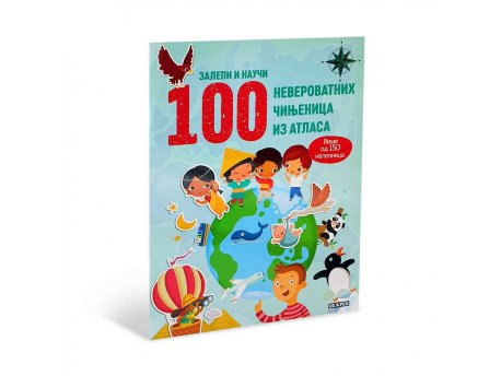 DEXY CO Zalepi i nauči: 100 Evropskih činjenica iz atlasa (DEXY4553)