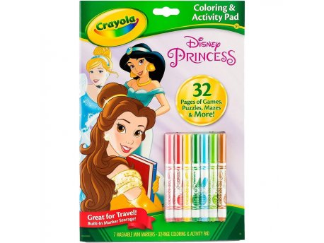 CRAYOLA Bojanka sa flomasterima princess (GA058078)