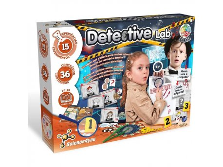 SCIENCE 4 YOU Detektivska laboratorija set za igru