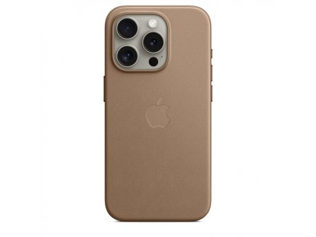 APPLE IPhone 15 Pro FineWoven Case w MagSafe - Taupe ( mt4j3zm/a)