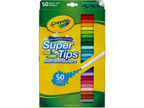 CRAYOLA Flomasteri 50 komada