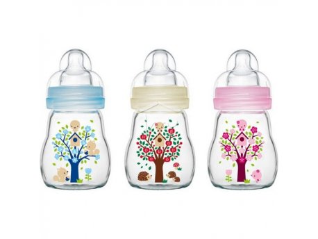 MAM Feel Good staklena flašica 0m+ 170ml