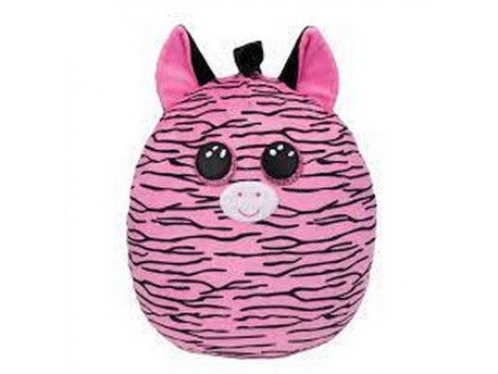TY pliš Plišana igračka Pink zebra Zoey