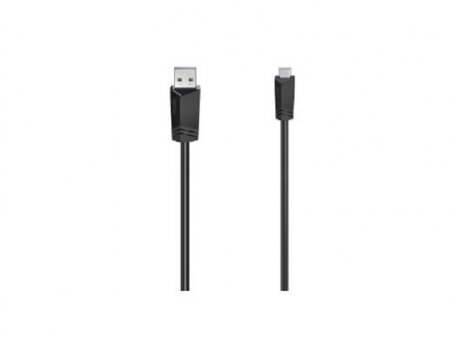 HAMA Mini-USB kabl, USB 2.0, 480 Mbit/s, 0.75 m fleksibilan (200605)