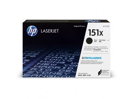 HP 151X Black LaserJet Toner Cartridge (W1510X)