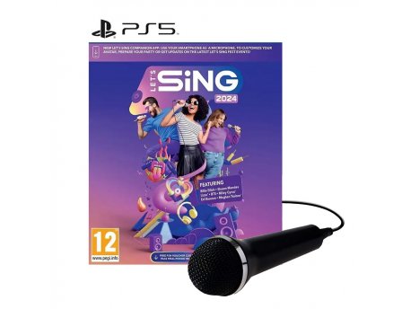 RAVENSCOURT PS5 Let's Sing 2024 - Single Mic Bundle