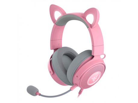 RAZER Kraken Kitty V2 Pro - Wired RGB Headset - Quartz (053488)