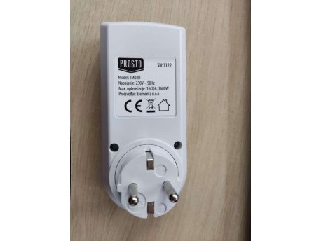 PROSTO Digitalni vremenski prekidač 3680W TM02D OUTLET