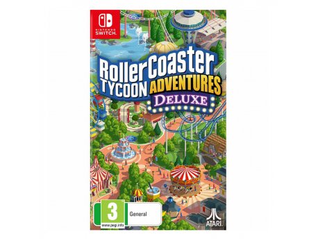 Atari Switch RollerCoaster Tycoon Adventures Deluxe