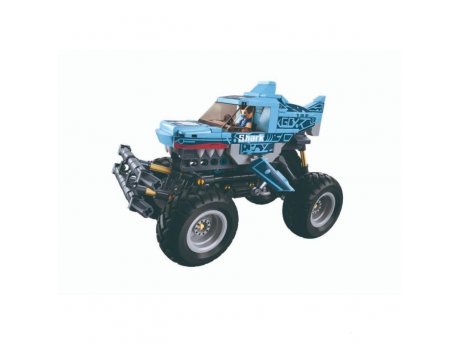 SLUBAN Kocke vozilo off road plavi