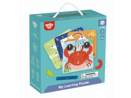 TOOKY TOY Puzzle - pogodi oblik