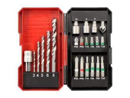 EINHELL KWB set burgija i bitova 1/4'' S-Box 22/1 49108806