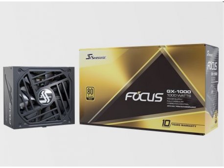 SEASONIC Focus GX-1000 ATX 3.0, 80 Plus Gold Napajanje