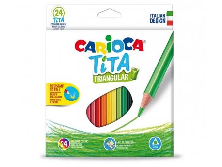 CARIOCA Drvene bojice Tita Triangular 1/24 (42787)