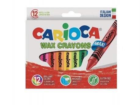 CARIOCA Voštane bojice Maxi 1/12 (42369)