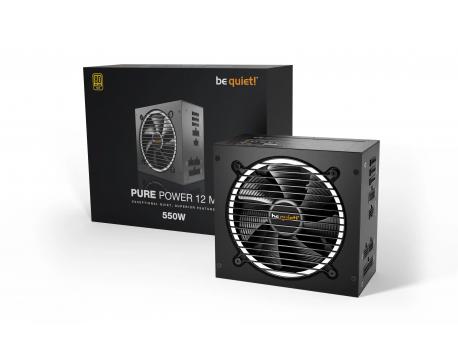 BE QUIET Pure Power 12M 550W BN341 ATX3.0 Gold modularno napajanje
