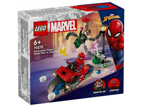 LEGO 76275 Jurnjava motociklima: Spajdermen protiv Dok Oka