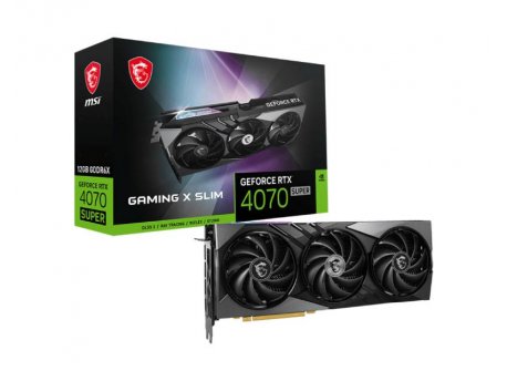 MSI NVidia GeForce RTX 4070 12GB RTX 4070 SUPER 12G GAMING X SLIM grafička karta