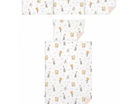 Alberomio Posteljina za bebi krevetac C-6 W420 BUNNY 120X80 CM