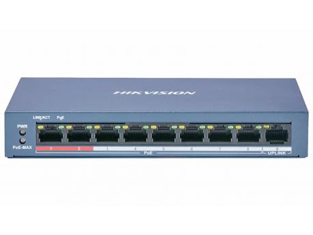 Hikvision DS-3E0109P-E/M 8-portni Poe Switch
