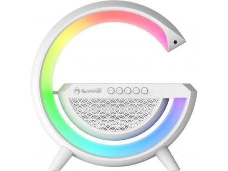 MARVO Zvučnik bluetooth Wireless SG302 beli + FM RGB